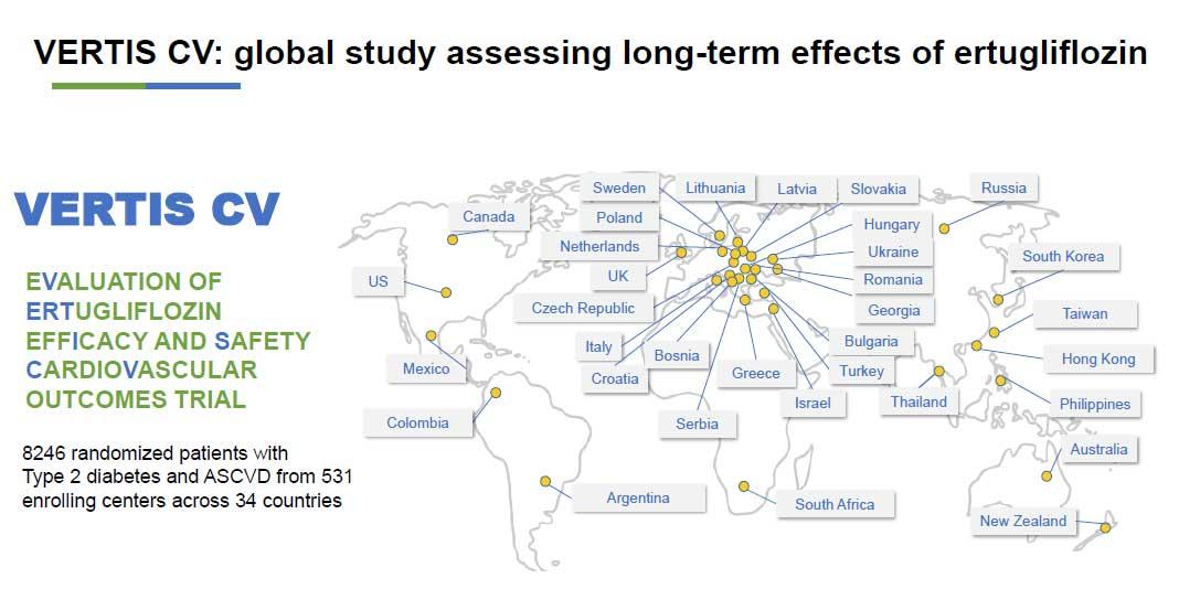 VERTIS CV: global study assessing long-term effects of ertugliflozin